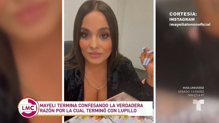 Mayeli revela por qué acabó su matrimonio