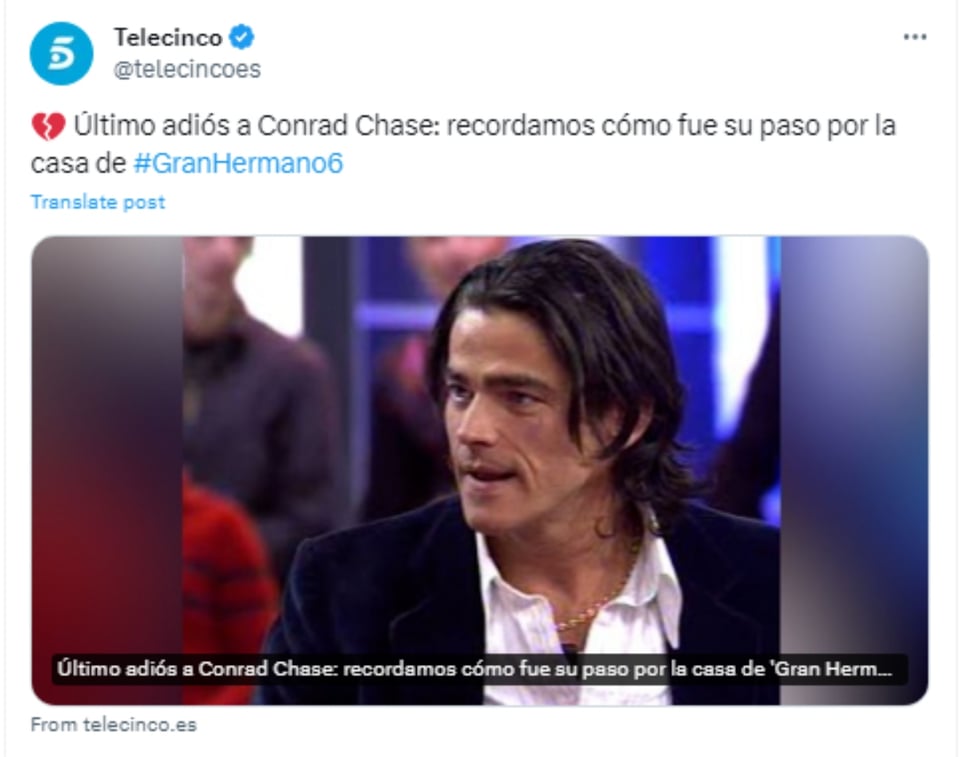 Big Brother, reality, luto, suicidio, MundoNOW