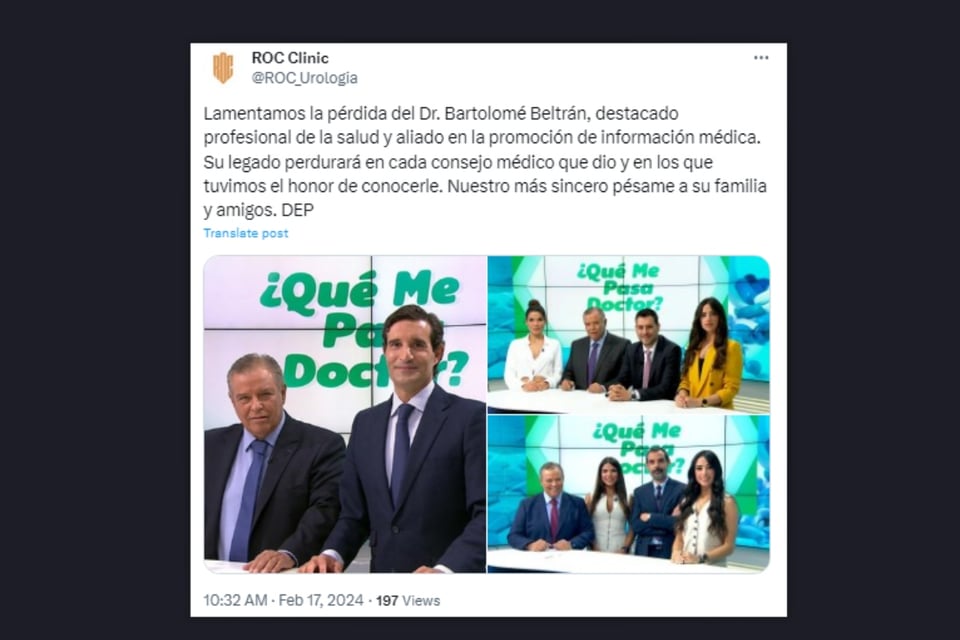 Luto, conductor, fallecimiento, celebridades, MundoNOW
