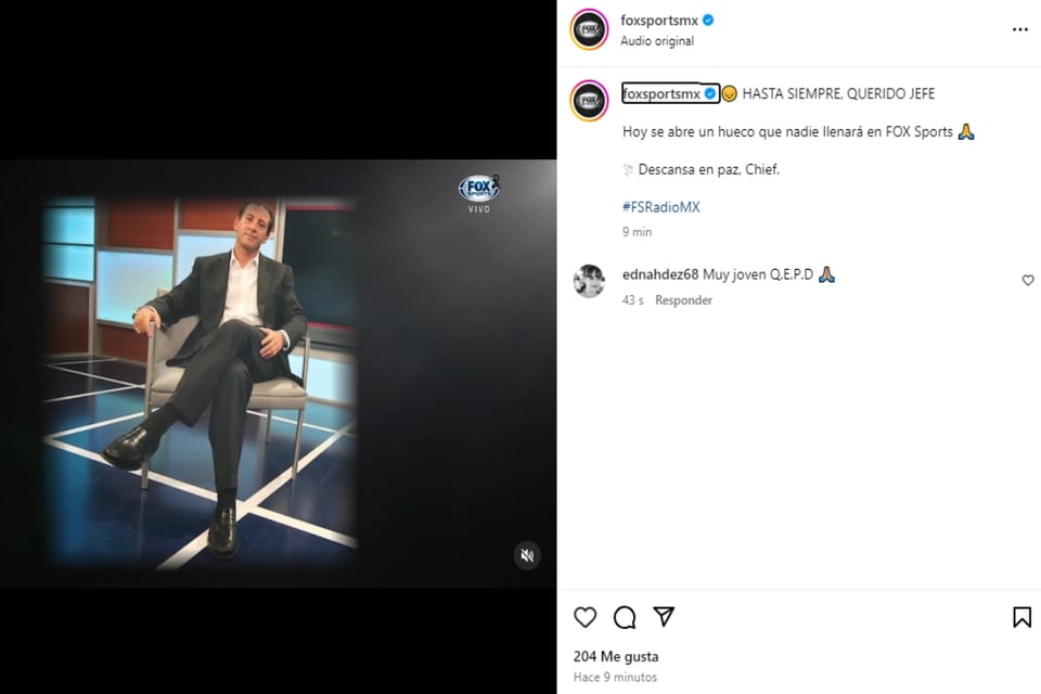 Luto, periodista, México, celebridades, MundoNOW
