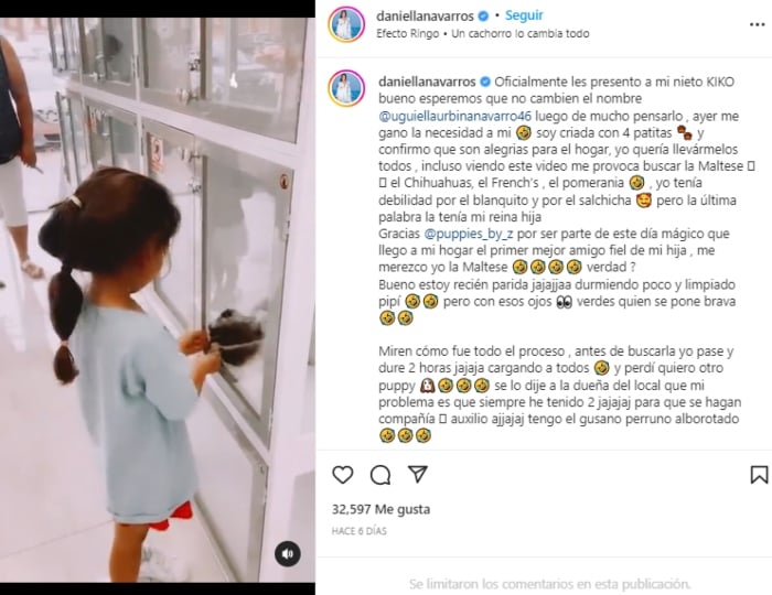 Daniella Navarro revela estar triste