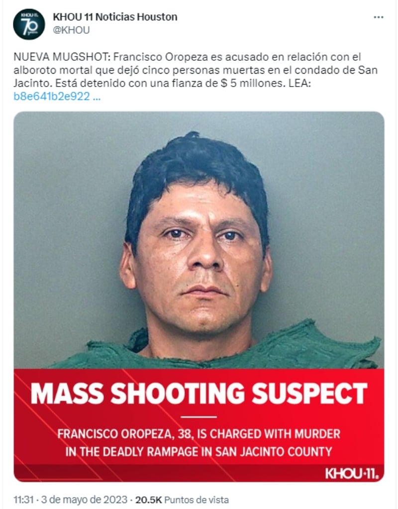 ¿Quién es el asesino de Texas?