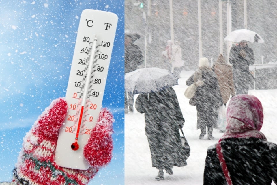 Pronostican temperaturas congelantes para la víspera de Año Nuevo
