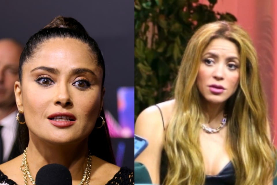 Salma Hayek sorprende con ‘polémico’ video dedicado a Shakira y ella le responde