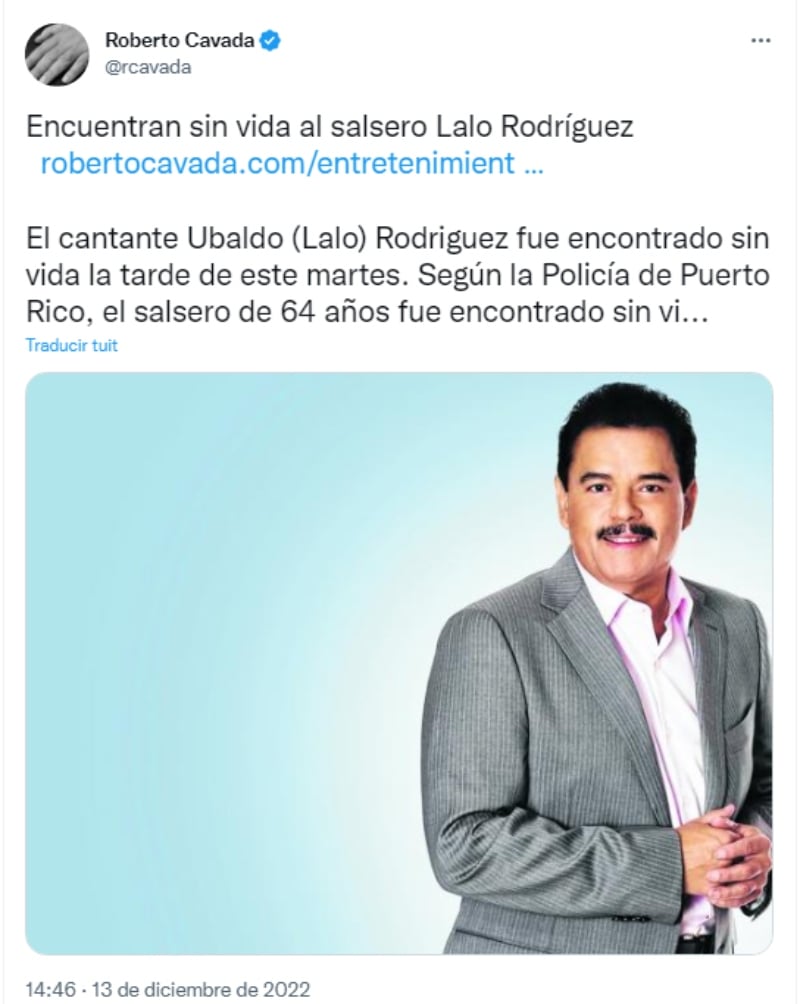 Revolucionó el género de la Salsa