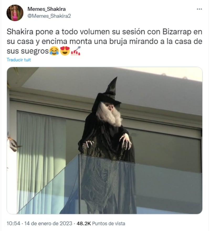 Shakira coloca bruja casa: Está mirando a su exsuegra