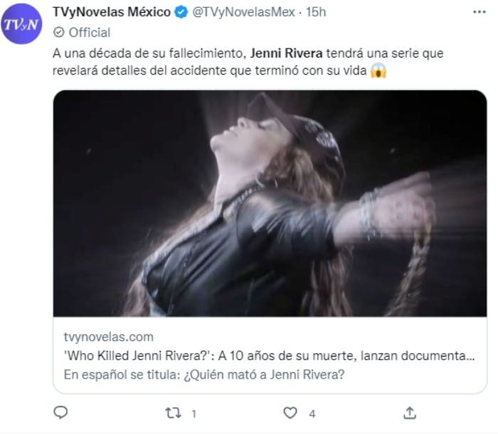 Jenni Rivera's son explodes