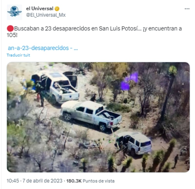 Encuentran múltiples migrantes desaparecidos en México