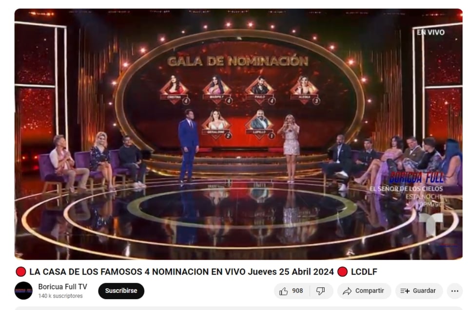 Nomination Gala, Casa de los Famosos, Telemundo, celebrities, MundoNOW
