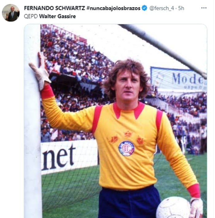 Muere Walter Gassire