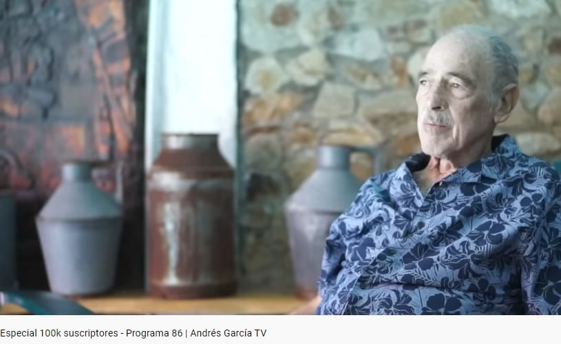 Andrés García peor de salud