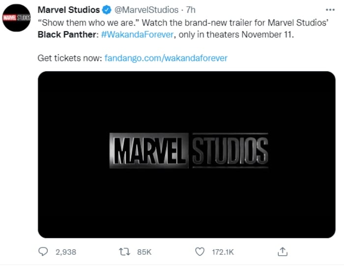 New Wakanda Forever trailer