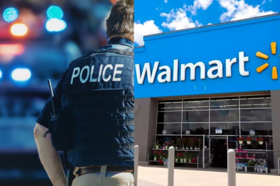 Tiroteo afuera de un Walmart tras un altercado deja a un hombre baleado
