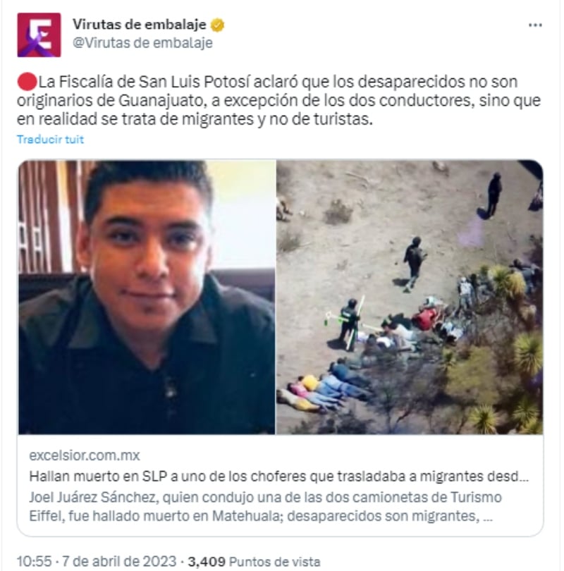 Encuentran migrantes desaparecidos México: Hay saldo mortal