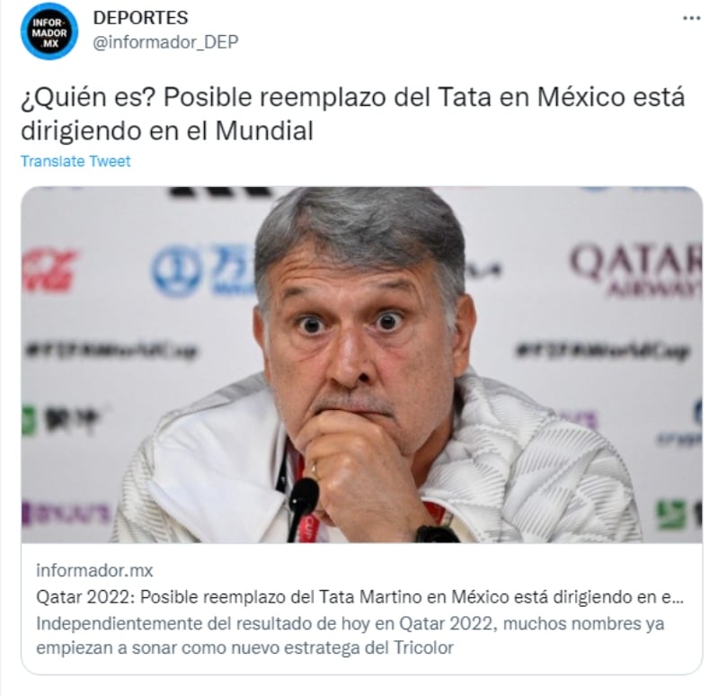 ¿Quién será el reemplazo del Tata Martino?