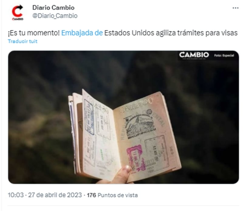 Buenas noticias para los trámites de visas
