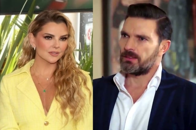 Julián Gil reacts to seeing his son for the first time in years
