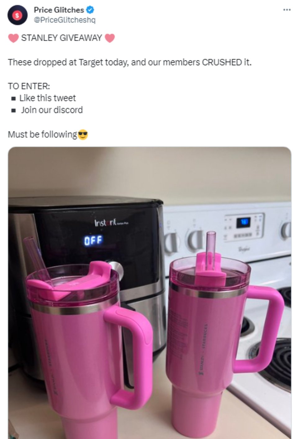 Vasos, Stanley, San Valentín, Target, MundoNOW