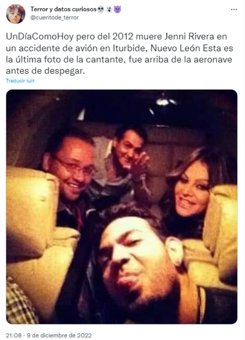 Dicen la verdad sobre las fotos de los restos de Jenni Rivera