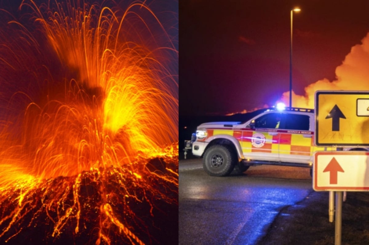 Erupción volcánica Islandia, alerta, emergencia, lava, MundoNOW