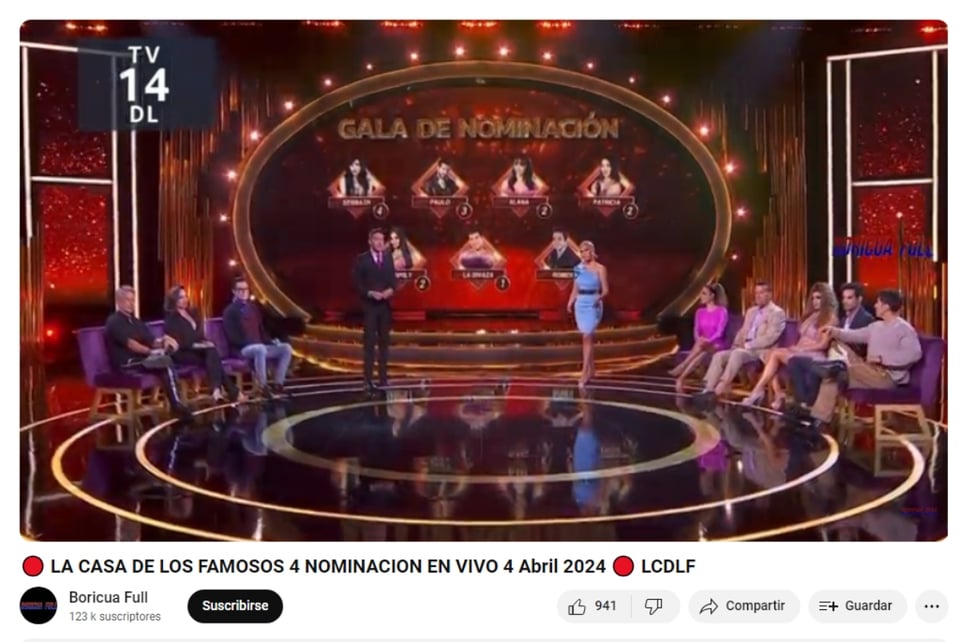 La Casa de los Famosos, nominados, Telemundo, EEUU, MundoNOW