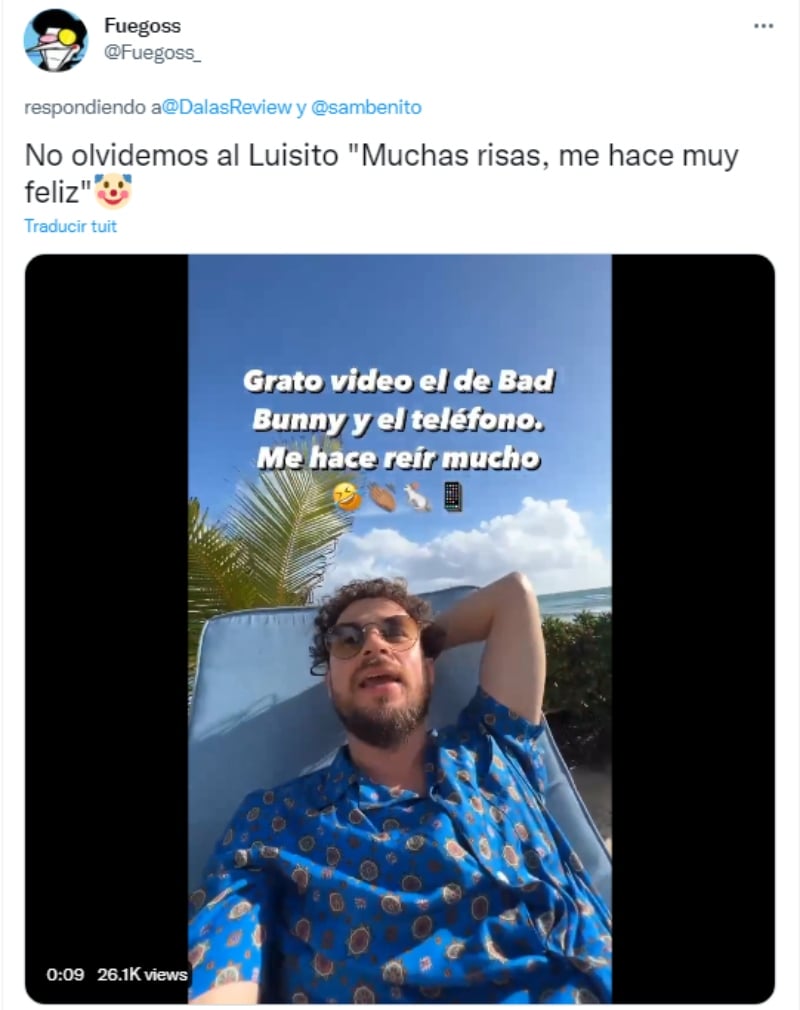 “Yo creo que es una reacción completamente humana"