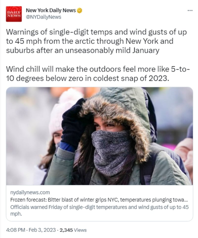Temperaturas bajo cero