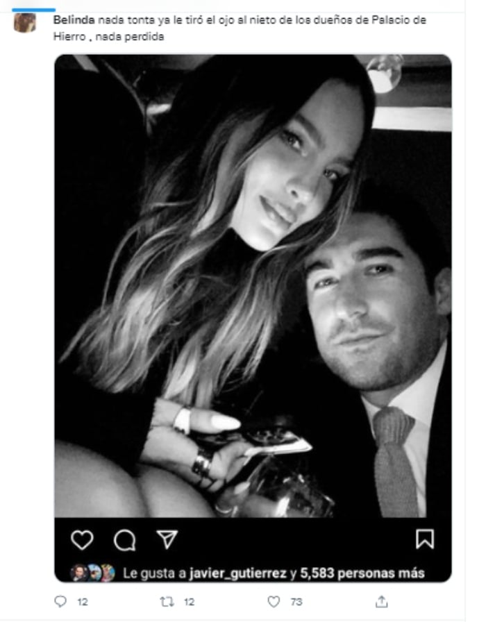 Belinda estrenando nuevo romance