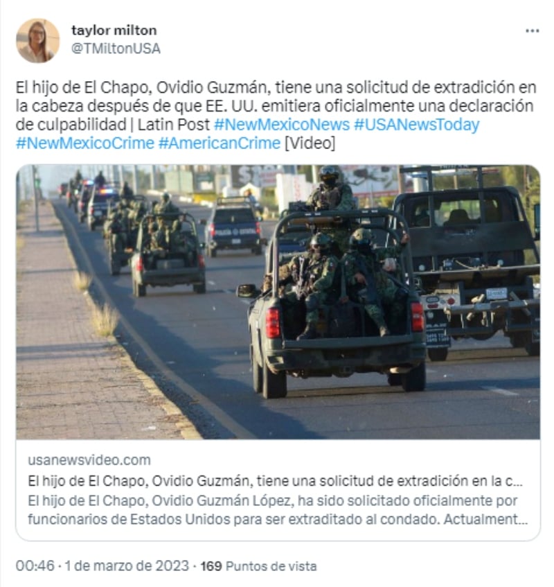 Buscan extraditarlo a EEUU