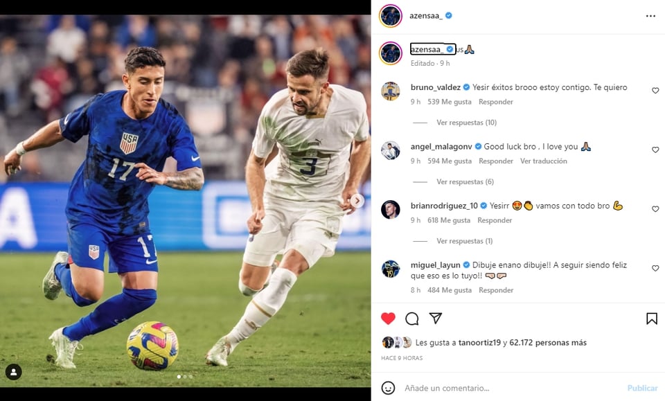 Alejandro Zendejas traiciona a la Selección de México