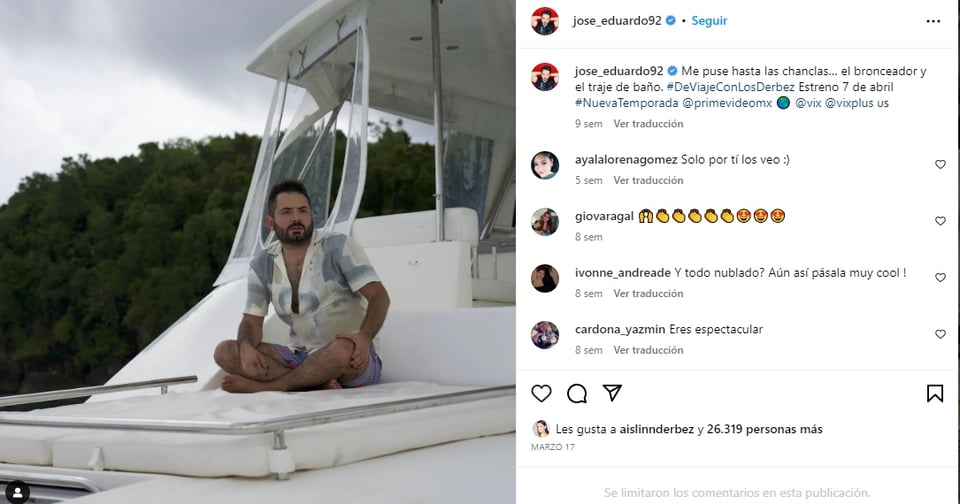 José Eduardo Derbez se encuentra devastado