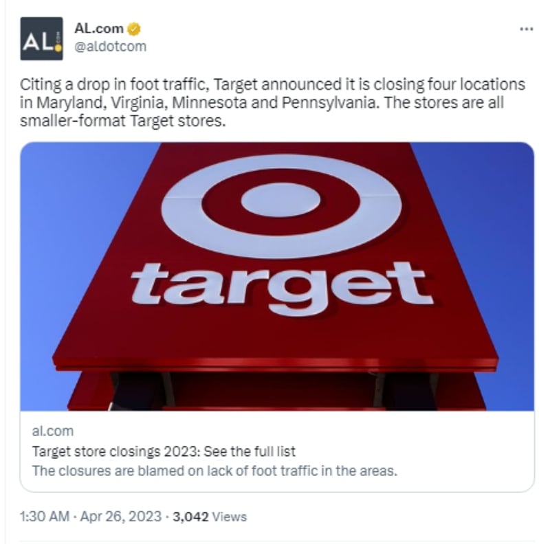 Cierres tiendas Target 2023: ¿Por qué los cerraron?