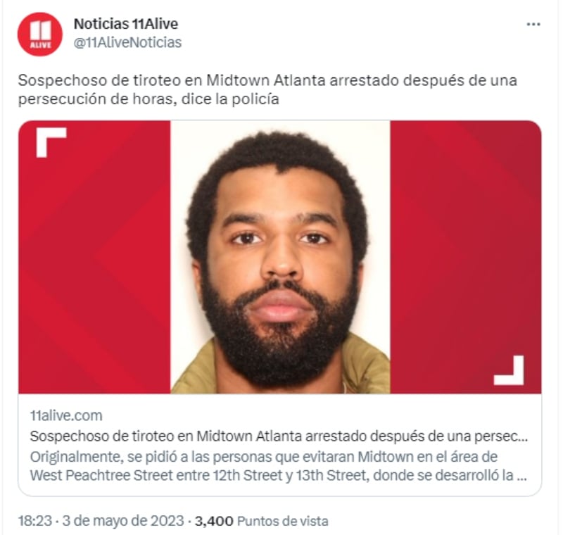 Deion Patterson es arrestado