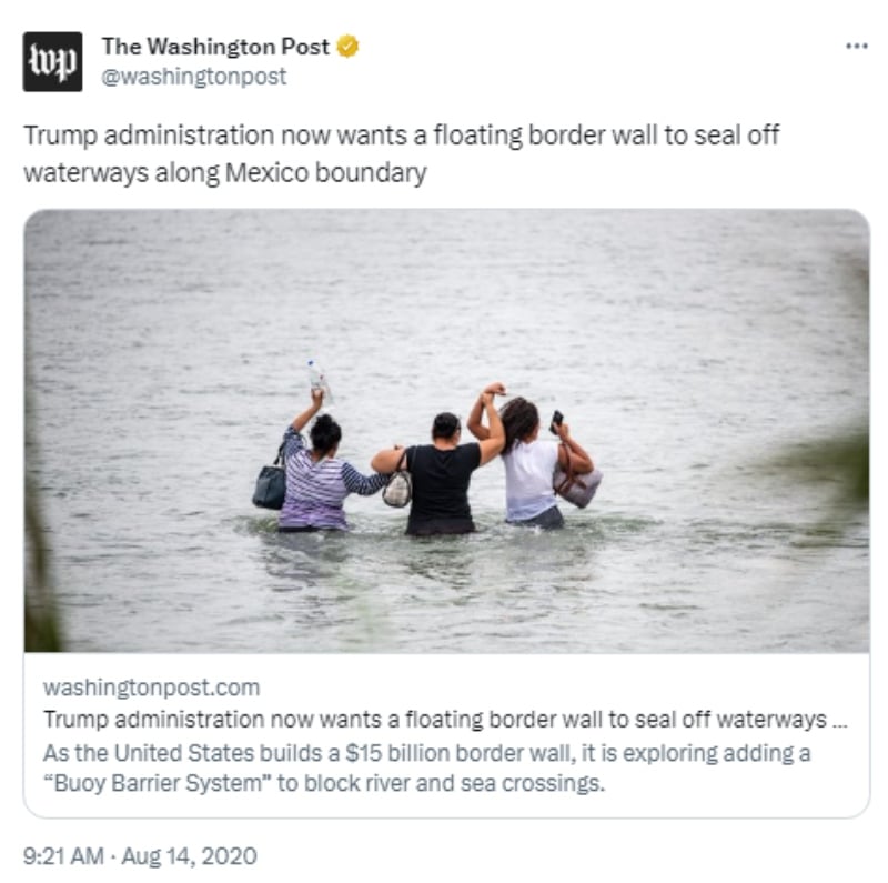 Evitará el paso de los migrantes
