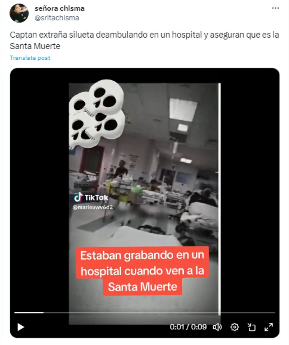 Santa Muerte, Hospital, Mexico, ghost, MundoNOW