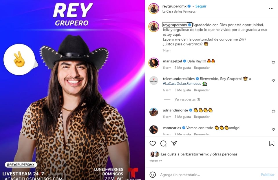 Rey Grupero, tell me about your experience in The House of Celebrities. How would you define it?