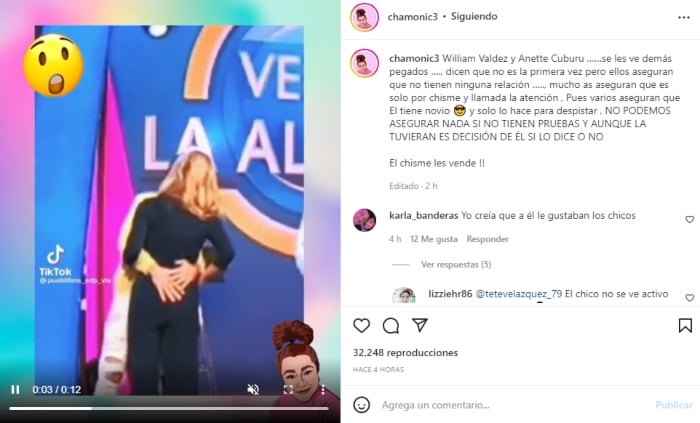 William Valdés y Anette Cuburu