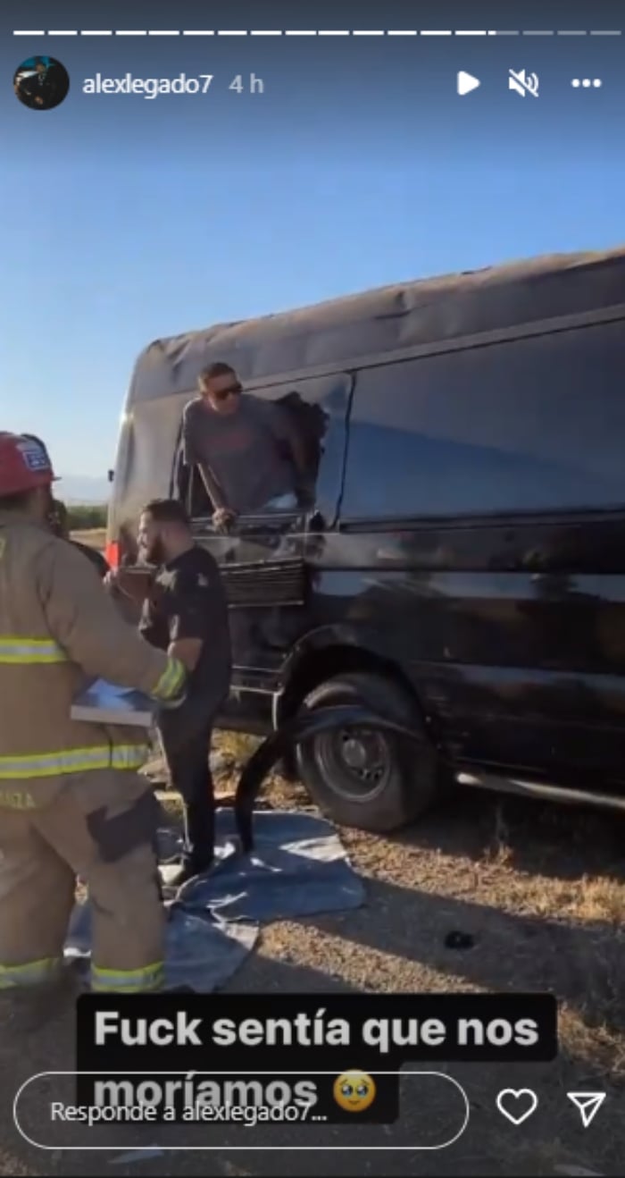 Legado 7 accidente carretera