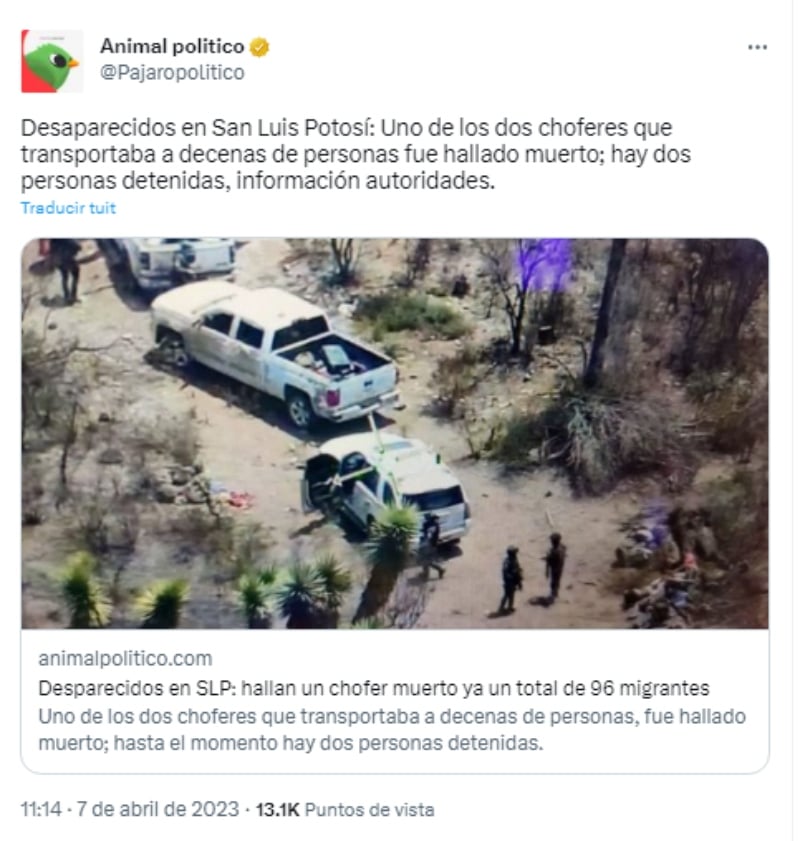 Una semana de terror