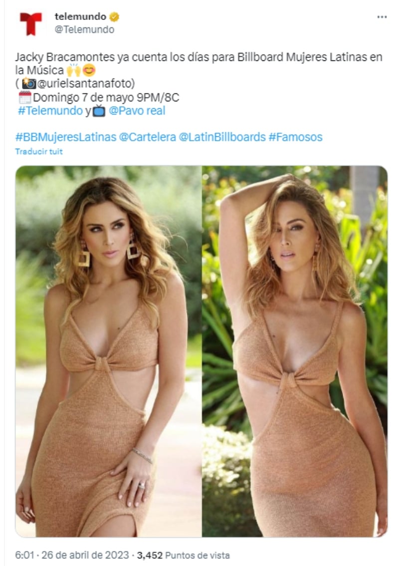 Jacky Bracamontes Mujeres Latinas Música: Cuéntanos acerca de que serás la anfitriona de la gala de Mujeres Latinas en la Música