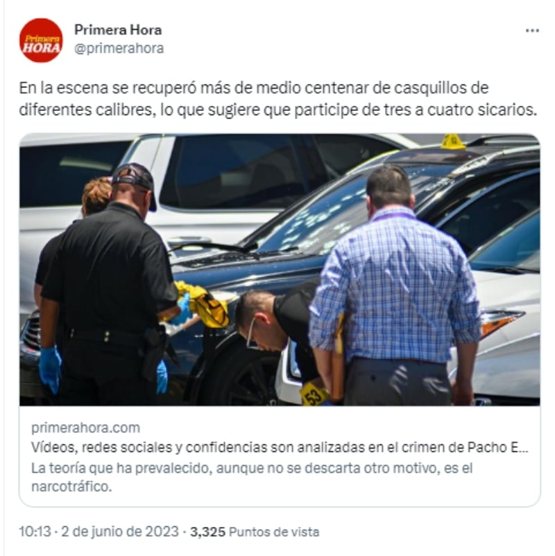 Lo asesinaron a tiros