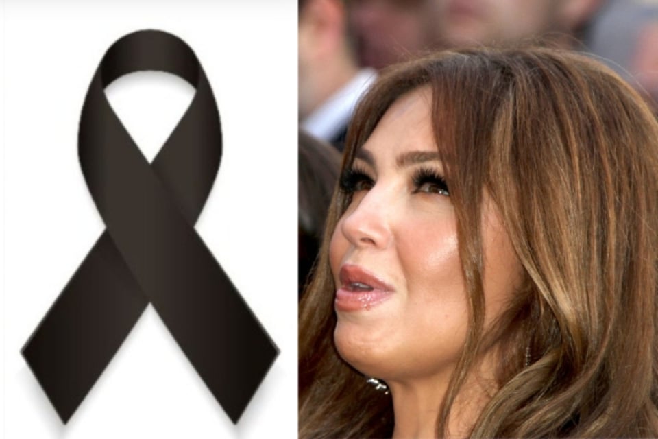Thalía se viste de luto, pero es criticada en redes sociales