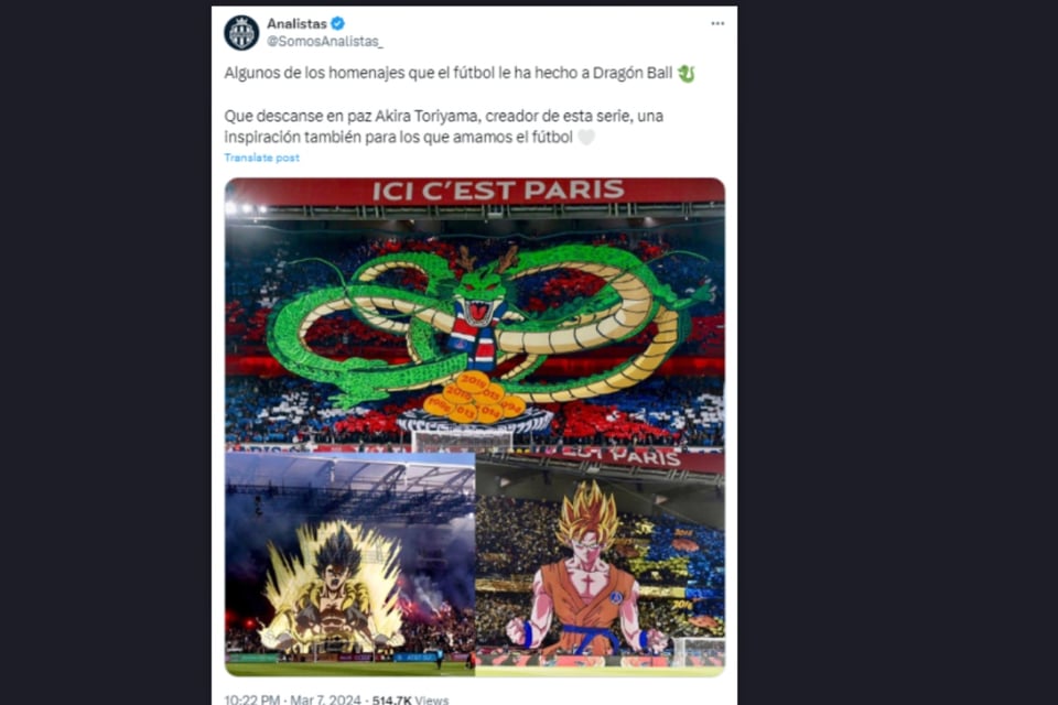 Anime, Goku, fútbol, luto, MundoNOW