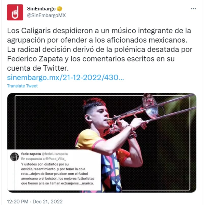 ¿Qué sucedió?