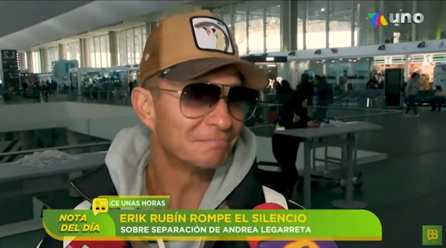 Erik Rubín rompe silencio: "Mira, ya creo que está muy claro"