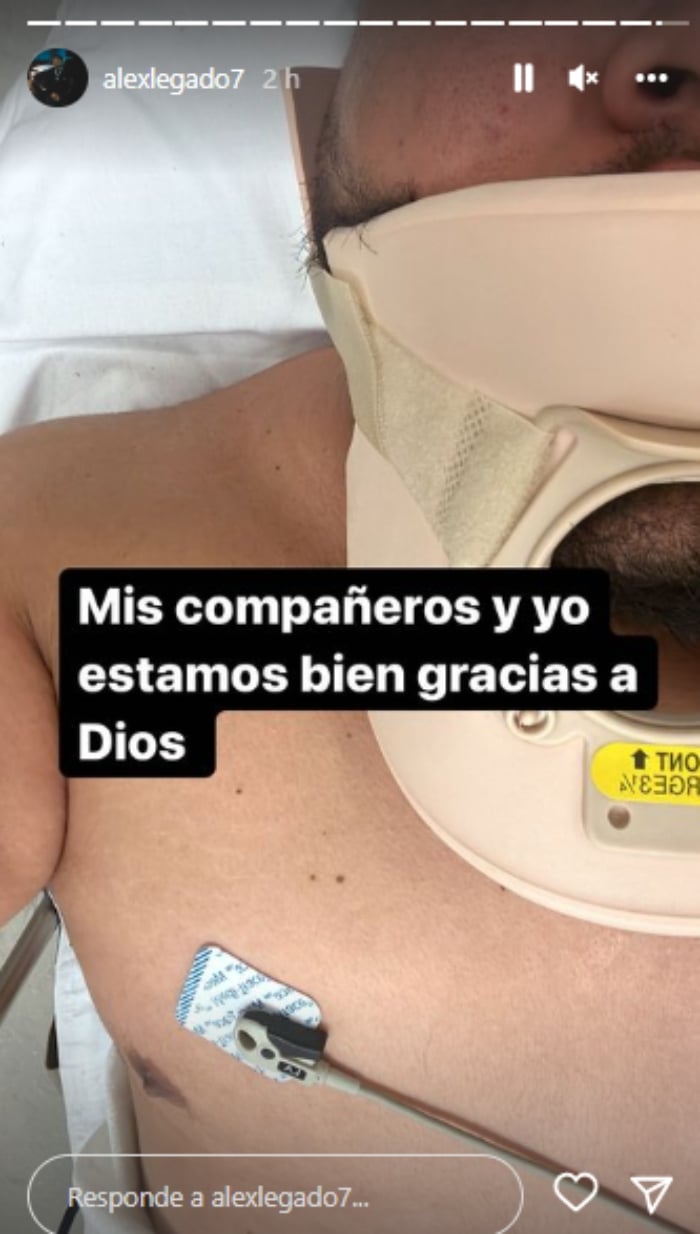 Legado 7 accidente carretera
