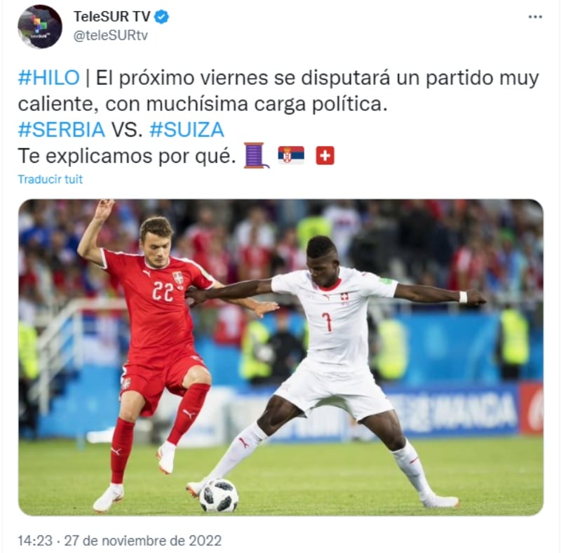 Serbia vs Suiza
