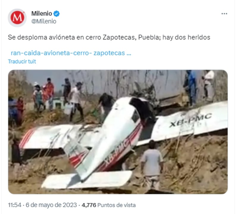 Muestran imágenes de los tripulantes heridos