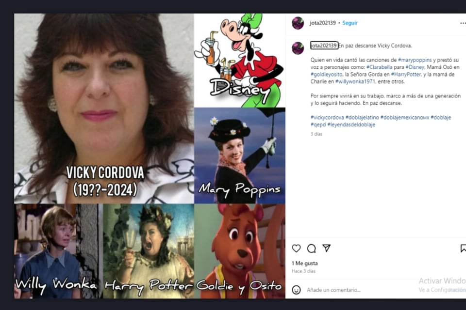 Vicky Córdova, actriz, luto, celebridades, MundoNOW