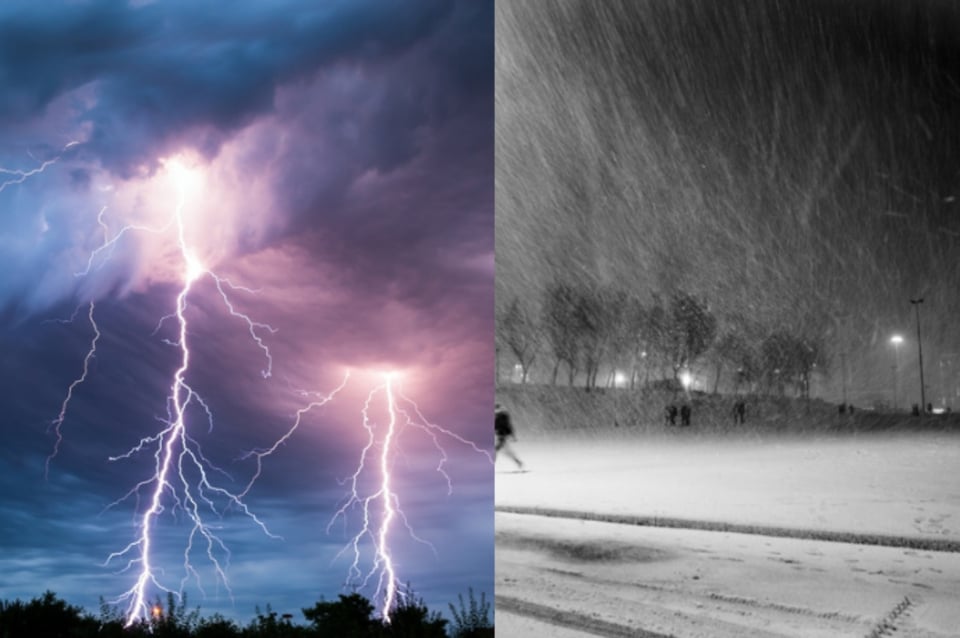 Lluvias y nieve pronosticada para el primer fin de semana de primavera en EEUU